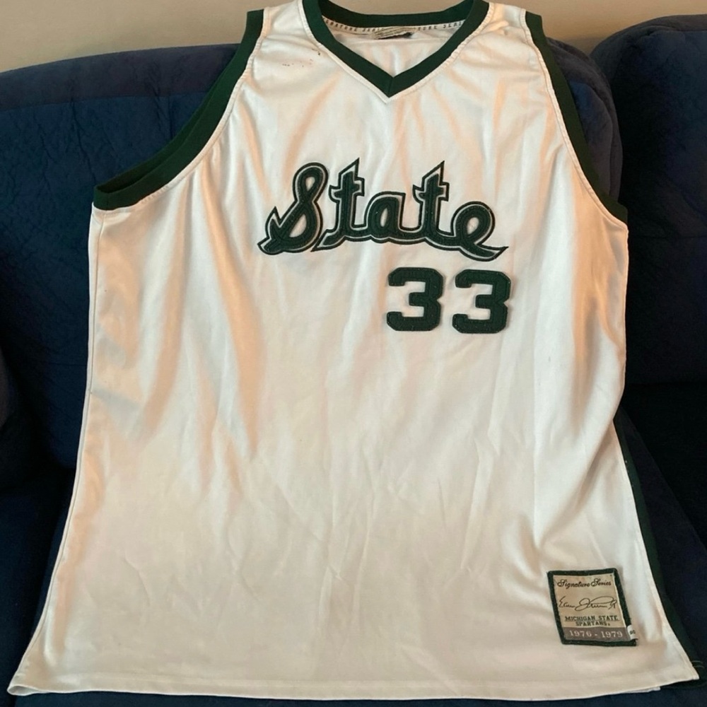 Michigan State Magic Johnson Jersey - image 1